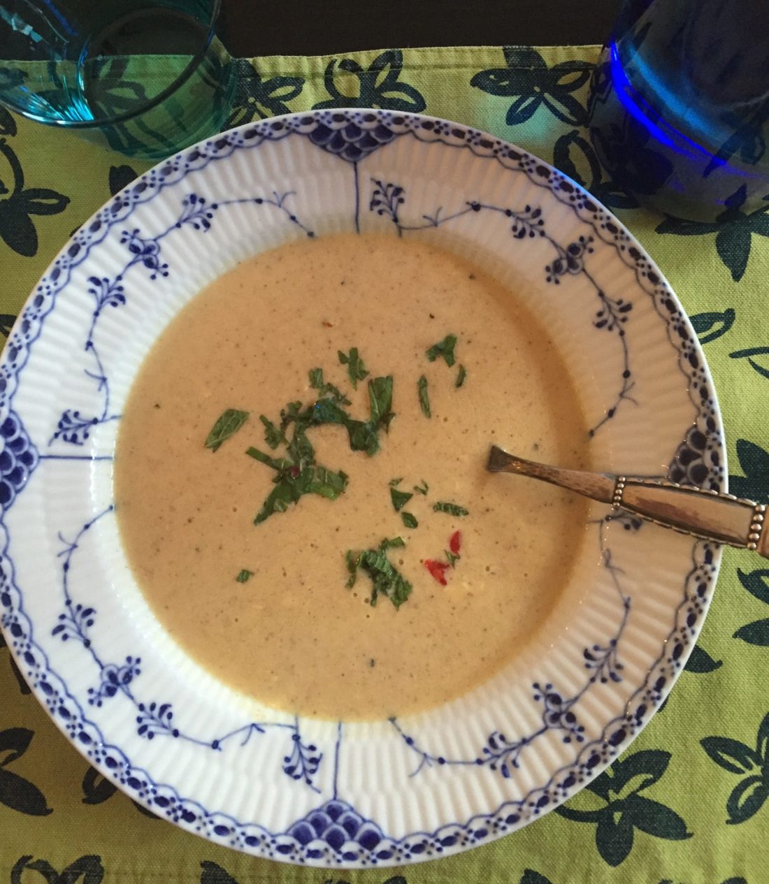 An Austrian Creamy Wine Soup